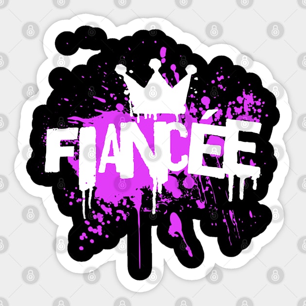 Fiancee - street art Sticker by Bellinna